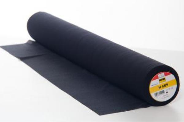H609 Fixierbare Einlage 75 cm, schwarz